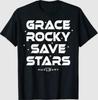 Projekt Hail Mary Grace Rocky Save Stars Plakat Koszulka