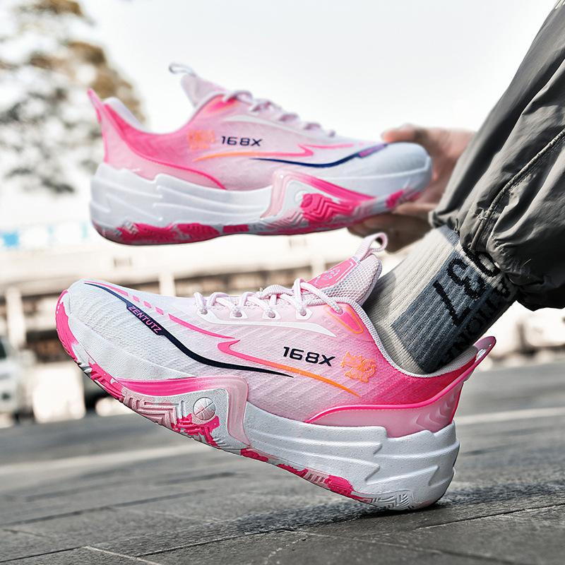 2025 Mesh-Basketballschuhe Herren- und Damen-Low-Top-Freizeitlaufschuhe, Trainings- und Wettkampfschuhe für junge Schüler