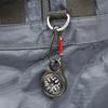 Lightweight Quick Hanging Compass Clip-on Design Portable Keychain Compass  Driving