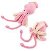 Squeaky Octopus Dog Toy Cotton Rope Interactive Chew Toy Boredom Relief Self Play Pet Toy for Small Puppy Dogs Wholesale