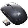 OHM Silent Wireless Blue Mouse, LED, Small, Black, PC-SMWBS31 K, 01-3598
