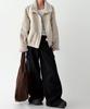 The Green Lab All Day Suede Maxi Shoulder Bag [Brown]