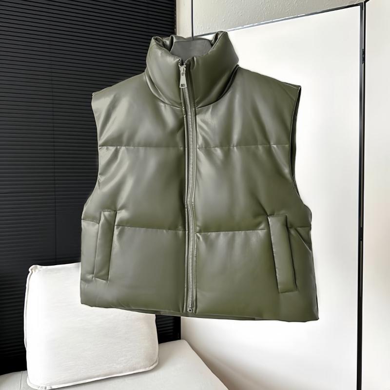 New Cotton Jacket for Women with Loose and Versatile Fashion Vest Horse Clip Casual