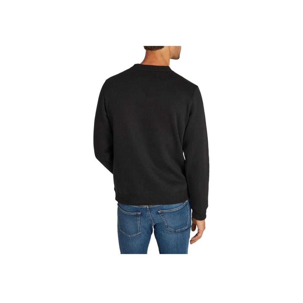 Calvin Klein Letter Round Neck Long Sleeve Sweatshirt Men Sweatshirt Black J30J326034-BEH