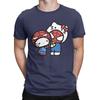 Hello Kitty Spiderman Boyfriend Girlfriend T-Shirt Men's Cotton Clothes Print  Round Neck Short Sleeve#Color(2)