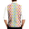 Men's V,Neck Sleeveless Knit Cardigan Vest