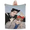 Cozy Joo Jaekyung Anime Blanket Merch Sofa Decorative Throws And Blankets Lightweight Flannel for Office