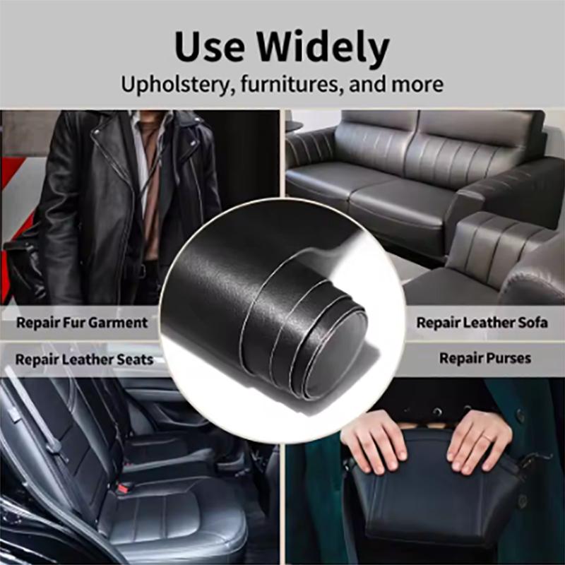 Self adhesive leather stickers for waterproof and stain resistant sofa repair can be DIY applied to leather furniture