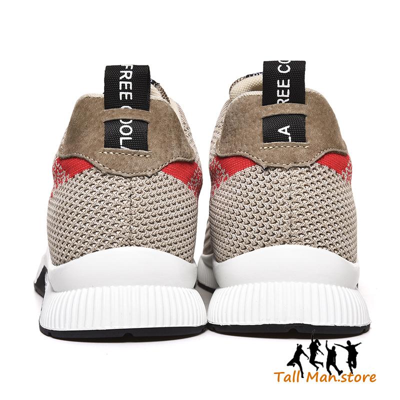 Men Sneakers Heightening Shoes Elevator Shoes Height Increase Shoes Insoles 6Cm Man Daily Life Height Increasing Shoes