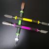 Stainless Steel Prying Opening Repair Tool Kit For Mobile Phone Notebook Dual Heads Metal Spudger Hand Tools Sets 6pcs/set