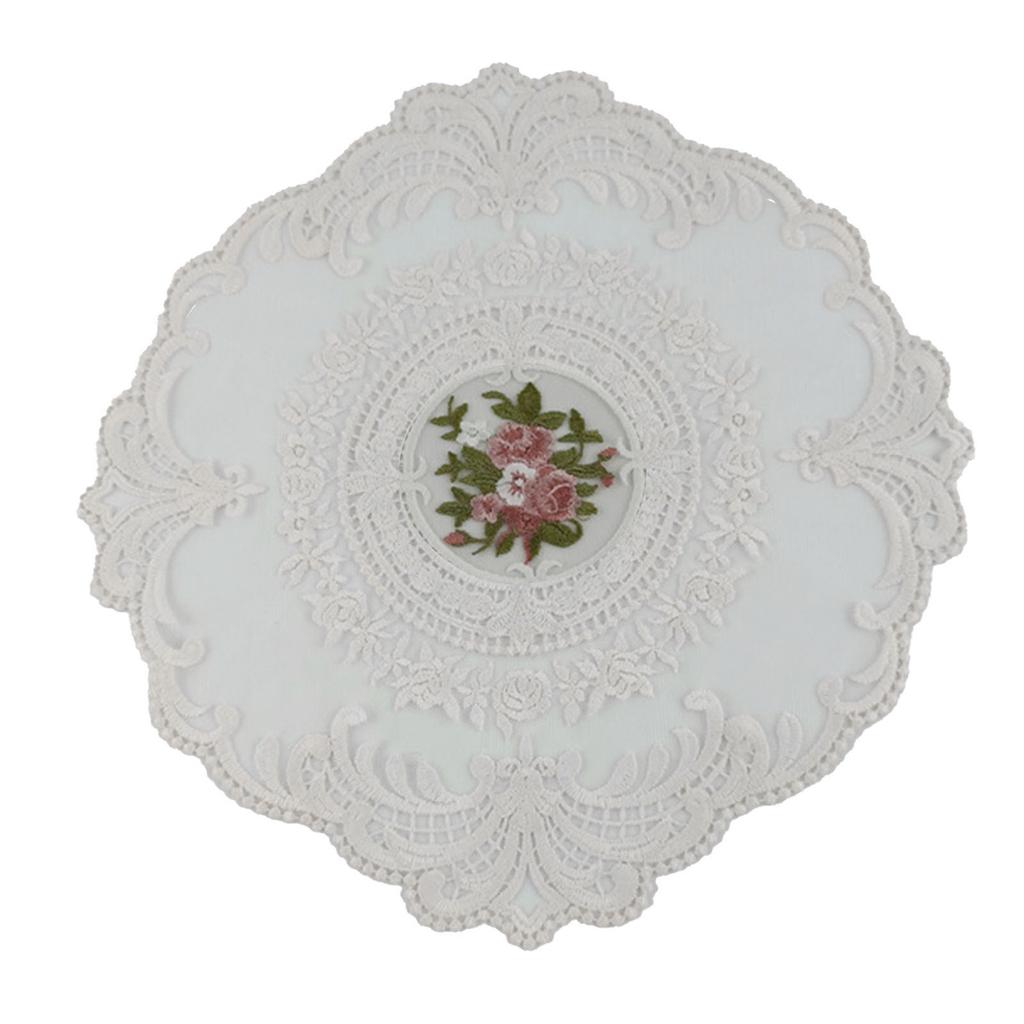 10 Gramm Spitzenuntersetzer 28*28cm Bohnenpaste Farbe Kamel