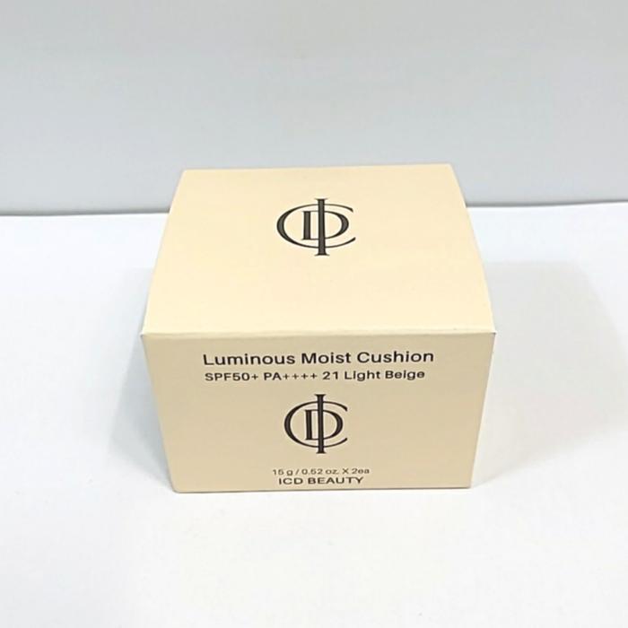 

(New) Incellderm ICD Beauty Luminous Moist Cushion 15g + Refill (10652016) No. 23