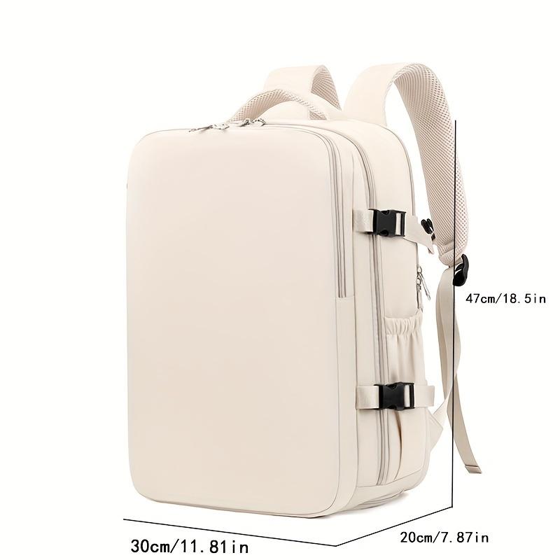 

Многофункциональный повседневный женский рюкзак с множеством карманов, большой вместимости, подходит для ноутбука белый