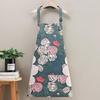 Adjustable Waterproof Oil-Proof Apron: Durable, Stain-Resistant, Thickened Film for Home Kitchen