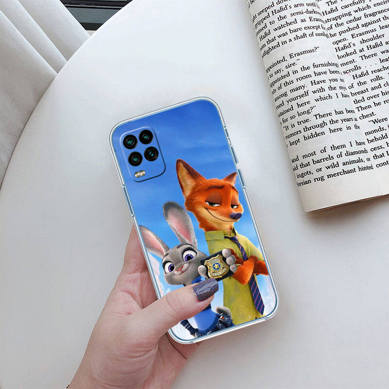Coque de téléphone MH158 Zootopia pour Motorola G34 G32 G31 G14 G15 G84 G62 E32 G24 G72 G71 G73 G85 G200 G60 G52 G51 G50 G42 G41 G32 G30