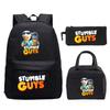 Collision party game merchandise print children explosion fashion school bag