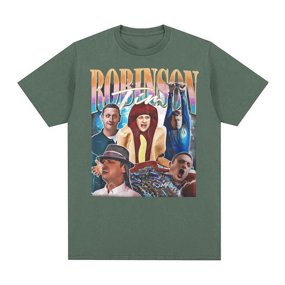 I Think You Should Leave Hot Dog Robinson T Shirts for Unisex Fashion Oversized Tshirt Tops High Quality Cotton T Shirt Streetwear
