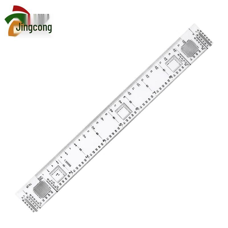 TQ-26 Latitude and Longitude Coordinate Ruler
