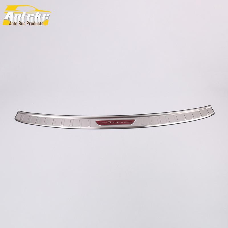 19 Q3 Rear Guard Decorative Sequin Trunk Protection Plate - Car Exterior Anti-Scratch Strip