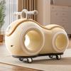 Aufsitzauto Schiebeauto Outdoor Kleinkind Fahrspielzeug Erdnuss Rutschauto Wackelauto Baby Aufsitzspielzeug für Jungen & Mädchen Weihnachtsgeschenk