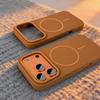 Matte for Magnetic Wireless Charge Phone Case for For Iphone Air 17 13 12 11 Pro Max 16 1 14 Plus Hard PC Back Cover