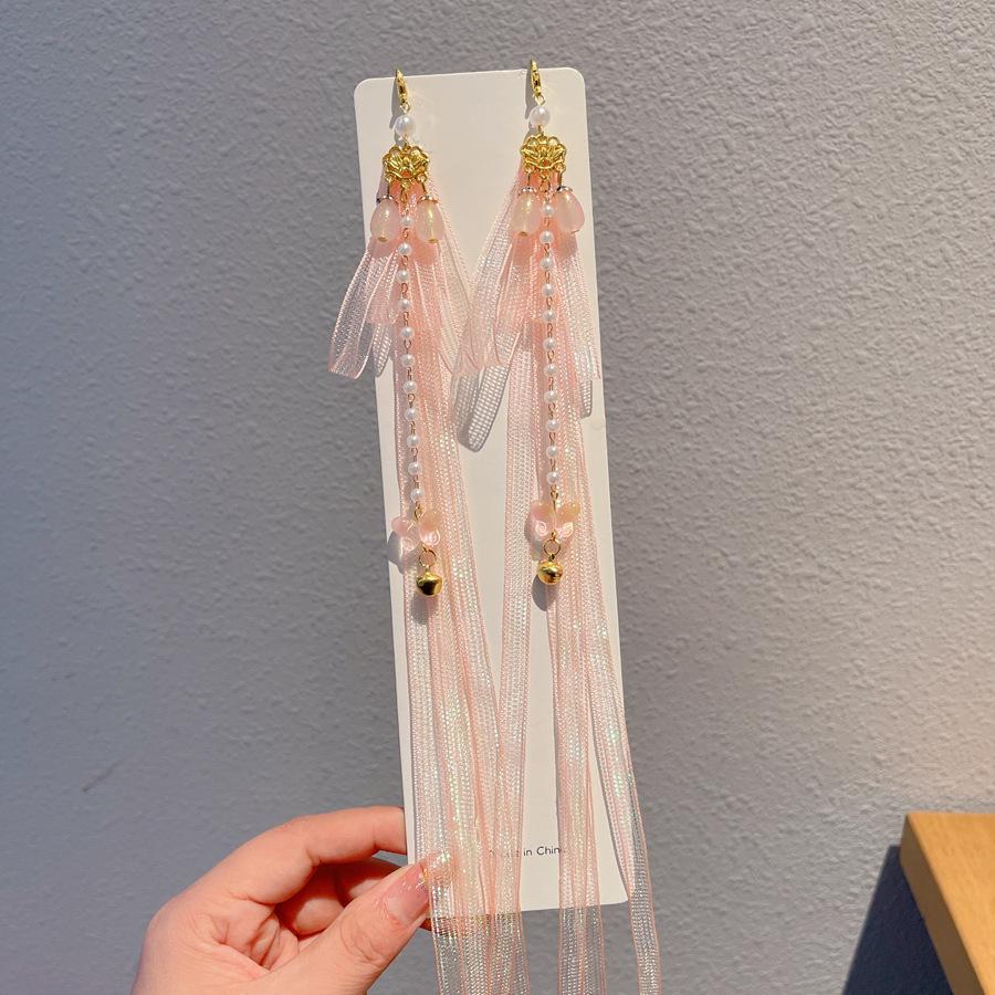 Chinese Style Hanfu Hairpin Set for Girls - Includes Hair Clips, Swaying Tassels, and Butterfly Accessories
