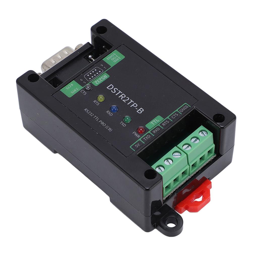 Módulo Conversor de Porta Serial RS232 TTL Isolado Industrial Módulo Adaptador DB9 Macho para TTL RS232