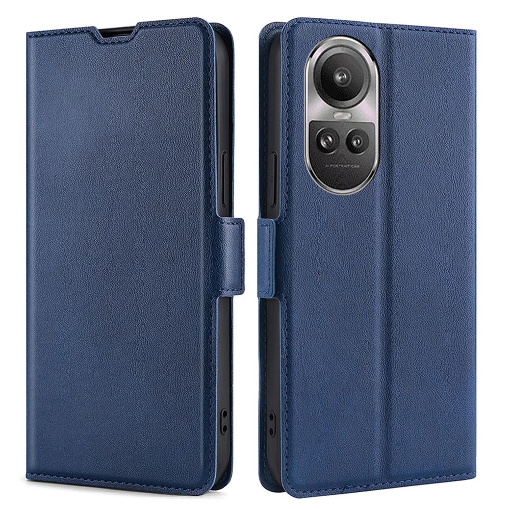 For Oppo Reno10 5G (Global)/Reno10 Pro 5G (Global) Case Leather Card Slot Phone Cover