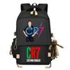 Cartoon Backpack Football Star School Bag Male Female Junior High School Student College Student Campus Backpack