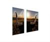 GLAS Schutzplatte Tafel 75x52 SONNE