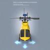 Rc Helicopter A60 1:42 Four Channel Like The Real Bell206 Remote Control Helicopter Fixed High Optical Flow Rc Toy