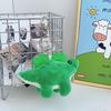 Neuer Niedlicher Grüner Stegosaurus Plüsch Rucksack Puppenzubehör Greifautomat Puppe Schlüsselanhänger Puppenanhänger