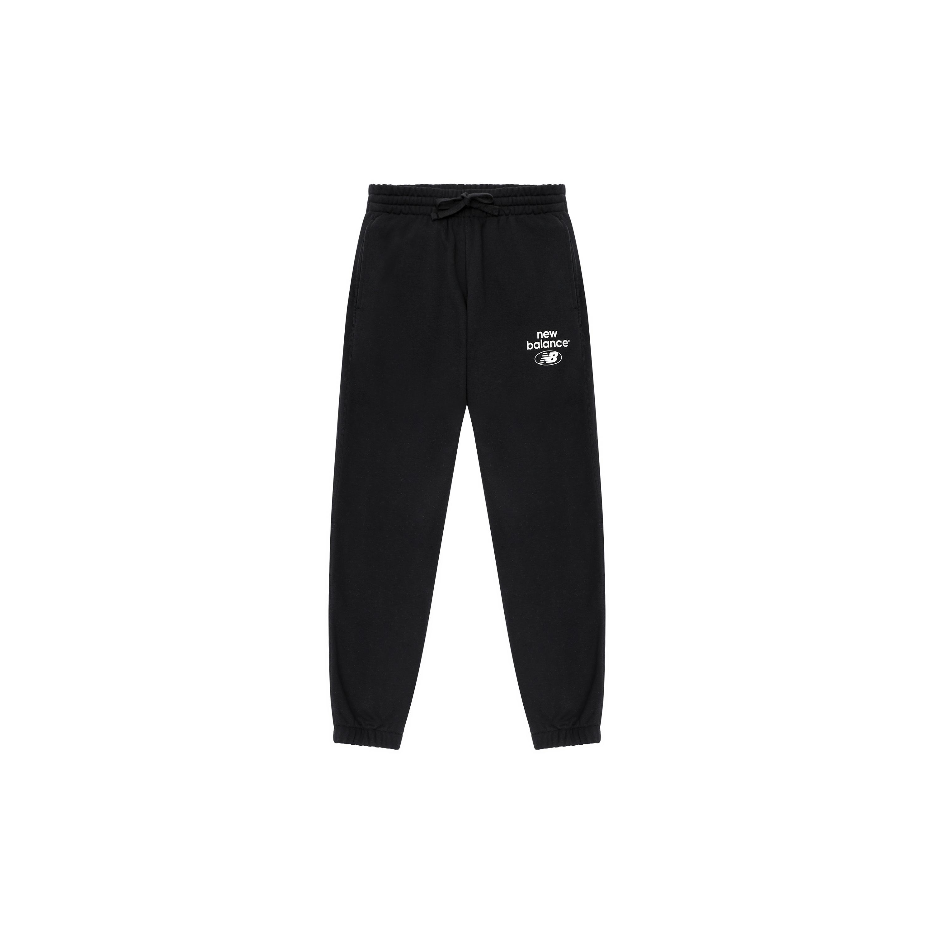 New Balance Classic Cotton Sweatpants Asia Sizing  Black  Men s AMP31515-BK M