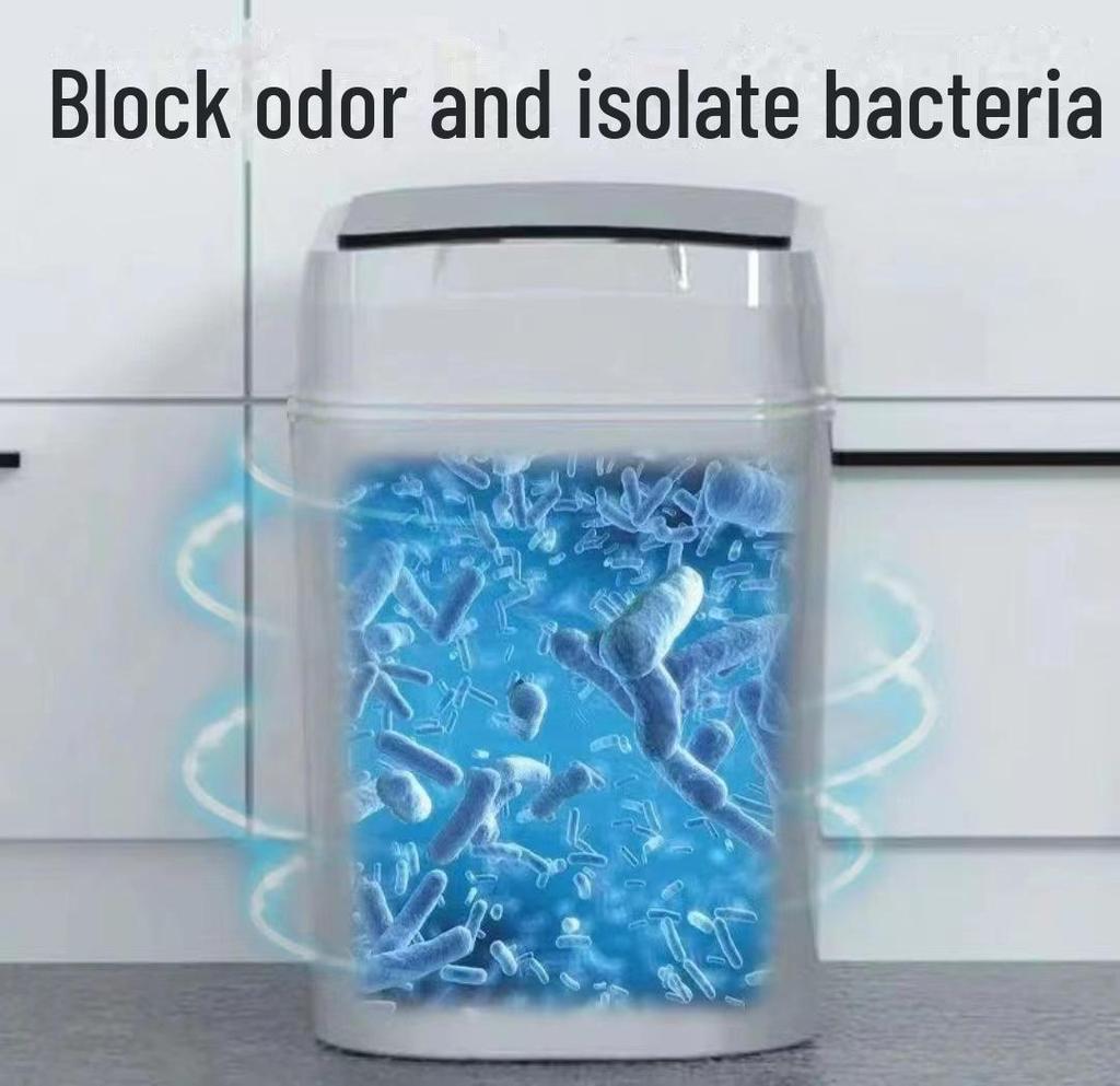12litrový chytrý senzorový odpadkový koš: Automatické a manuální, Voděodolné, Deodorační, Sterilizace do kuchyně a toalety