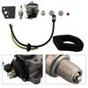 Carburetor Kit for BHX2500 Series Trimmers EBH252U EBH253U ER2650LX Featuring Gasket Air Filter and Fuel Filter Components