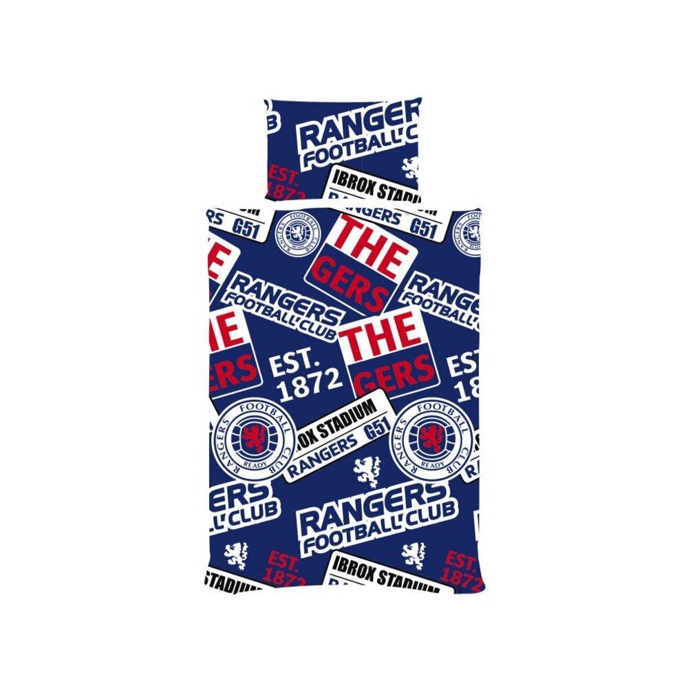 Rangers FC Patches Duvet Cover Set