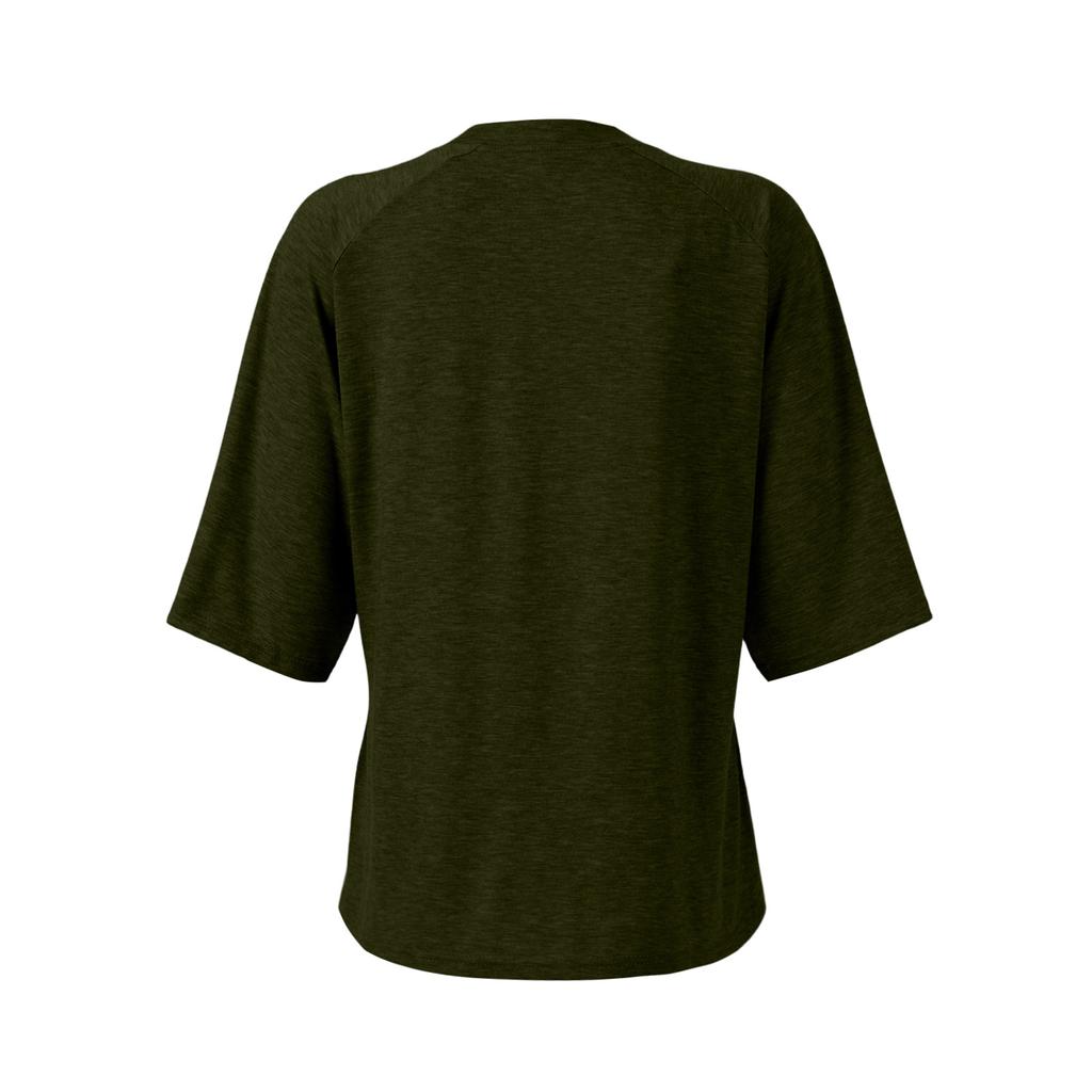 Camicia da donna post-operatoria a maniche corte colorata con quattro tasche