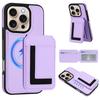 For Iphone 11 12 13 14 Pro Max 7 8 Plus SE 2 3 2022 Case Protective Cover Card Holder Stand Coin Magnetic Wallet Supports Wireless Charging