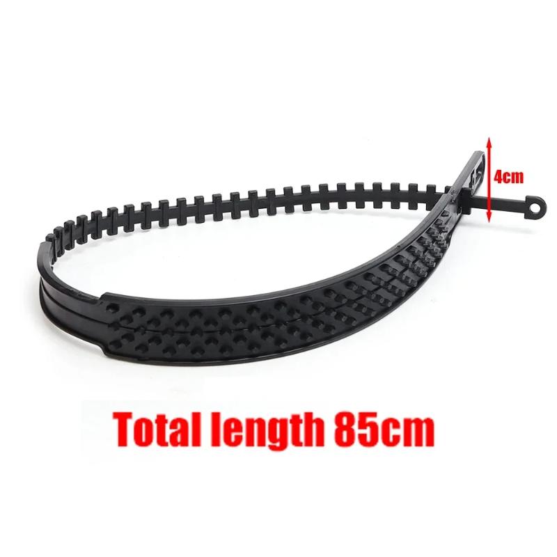Emergency Car Snow Chains, Ten Pieces, Widen and Thicken Plastic Anti-Skid Ties, Winter Wheel Tyre Safety Equipment