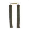 Used ETRO leg warmers rib knit wool 3 khaki ES GY50