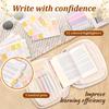 Bible Cover Case Portable Cotton Bible Tote Bags with Handle Multi-purpose Study Accessory Kit Book Storage Bag for Travel Study