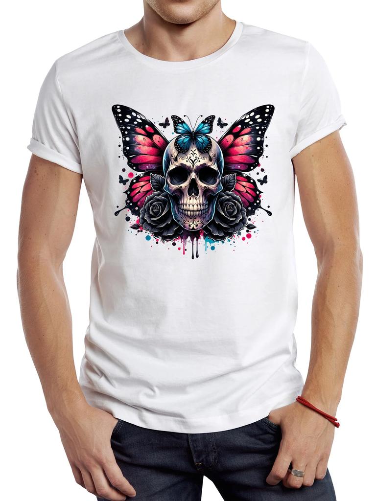 2025 new model TEEHUB Vintage Halloween Skull Printed TShirt Graphic Casual Man T Shirt Streetwear Hipster Hip Hop Evil Loose Wo