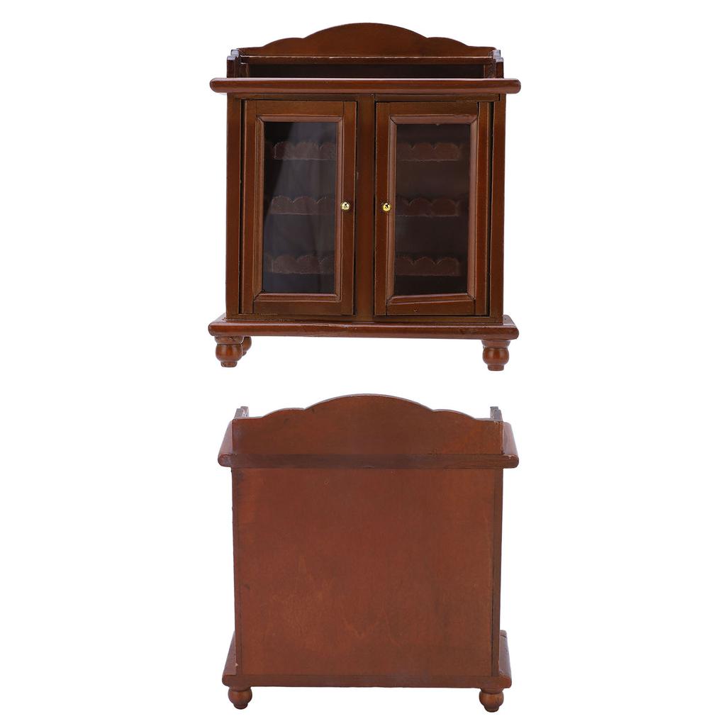 Wooden Cabinet Elegant Ature Cabinet Furniture for 1Celsius12 Doll House