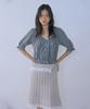Hocus Pocus Check Breeze Blouse_Black