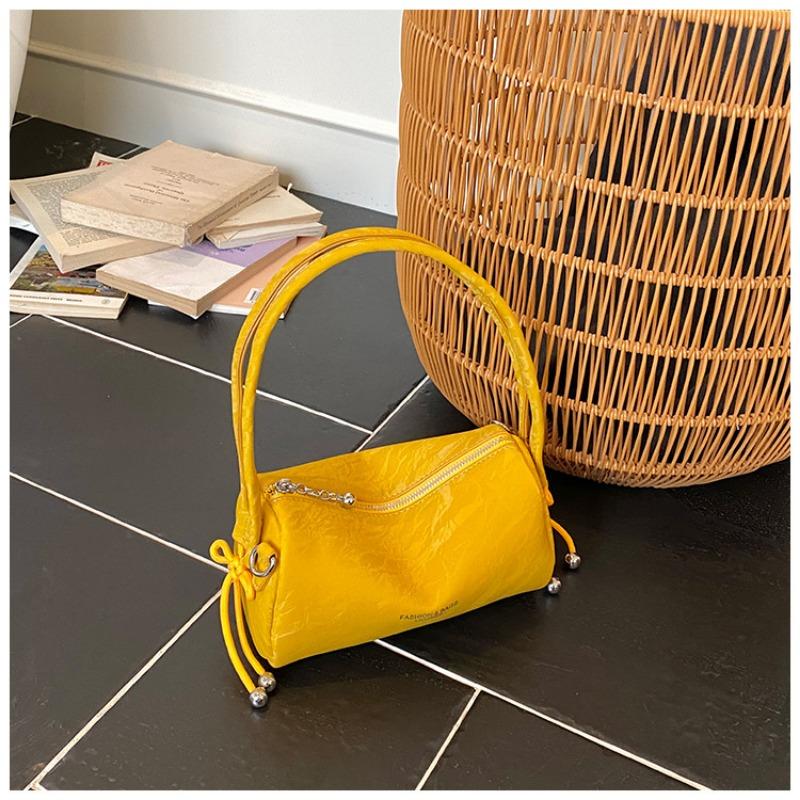 

Niche bag women s new summer versatile messenger bag casual portable pillow bag жёлтый
