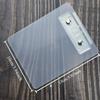 5Pcs Mini Transparent Clipboard Small File Folder Organizer Writing Paper Holder Clip Board Stationery Office School Supplies