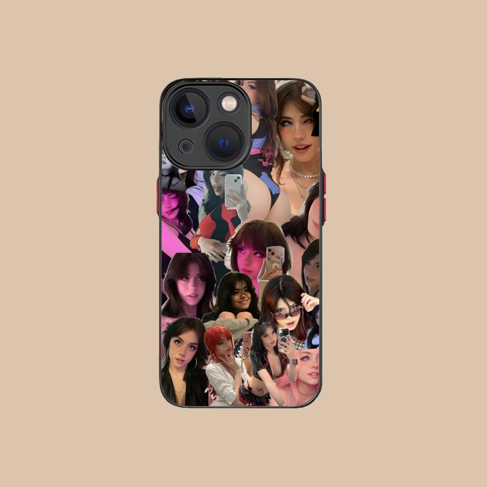 Hannah Owo Silicone Mobile Phone Case for iPhone 17 16 15 14 13 12 11 X XR XS 8 7 Air Pro Max Plus Mini Colorful Cover iPhone 7 Plus