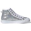 Adidas Originals Nizza Series High Slip Resistant Lightweight Mid Top Skate Shoes Women Sneakers Silver FW9944