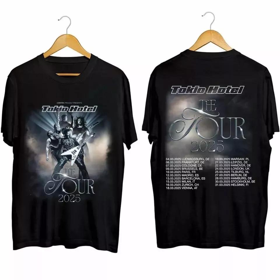 26 Tokio Hotel Tour 2025 Double Gift For Fan Unisex S to 5XL T-shirt TMB4469 Unisex T-Shirt L