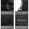 STEFANOMANO Time Limonta Nylon and Genuine Luxury Large Made in Italian Leather Business Commuter Shoulder Office Item [Limited Offer] 2-Way